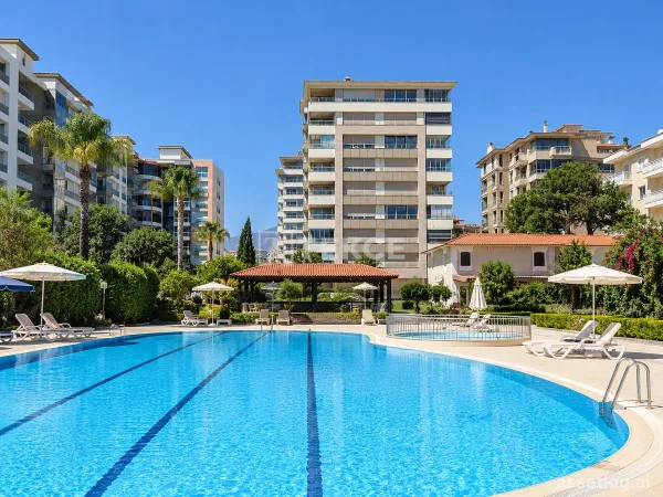 Wohnung direkt am Meer mit freiem Blick in Konyaaltı, Antalya