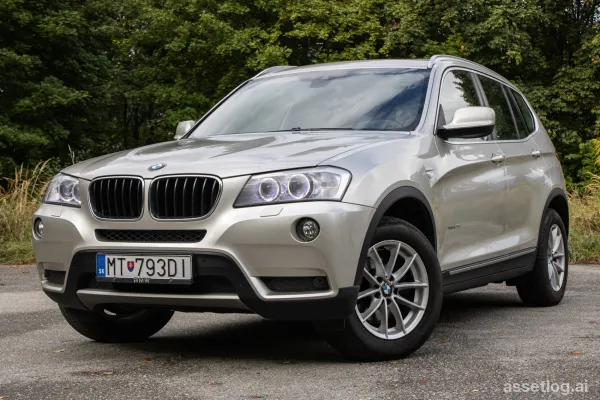 BMW X3 xDrive20d A/T, 135kW (2013) / AJ NA SPLÁTKY / PROTIÚČET /