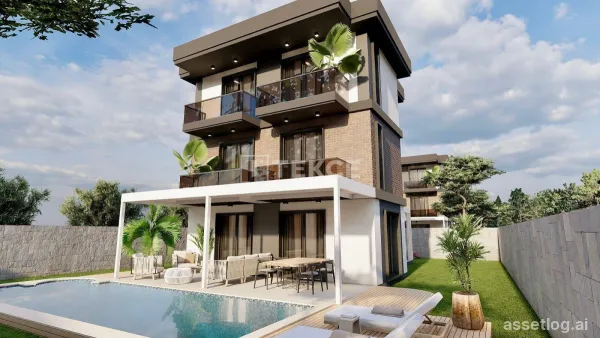 Freistehende Villen mit Pool in Strandnähe in Fethiye Çiftlik