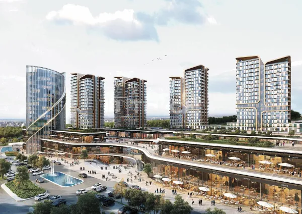 Wohnungen in einem umfassenden Projekt nahe des Flughafens in Ankara