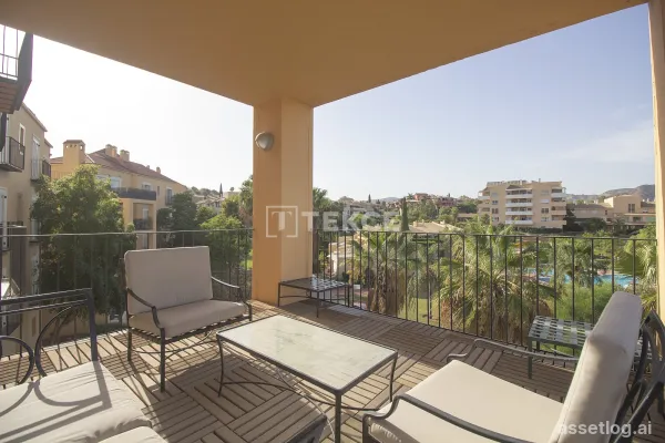 Jasný apartmán se 2 terasami v La Alquería Alhaurín de la Torre