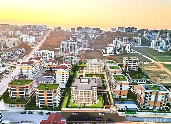 Apartments in a Complex with Parking and a Pool in Bursa Nilüfer