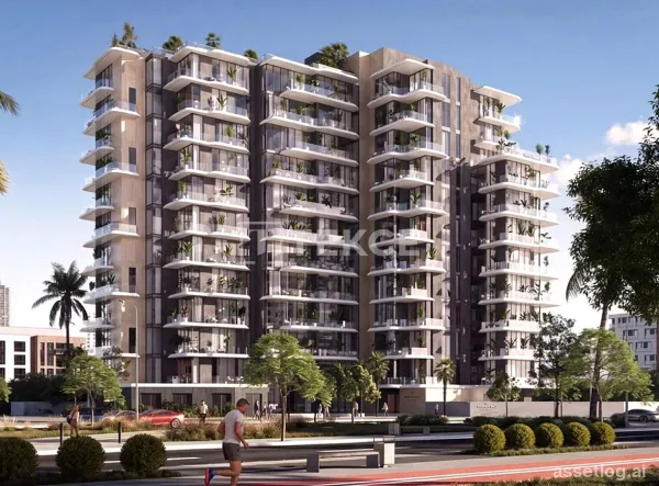 Apartmány s nekonečným bazénem a italskými povrchy v DLRC Dubai