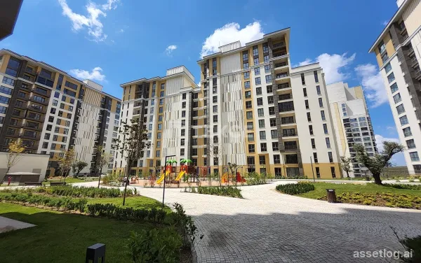 Apartmány s krytým bazénem v blízkosti kanálu Istanbul v Avcılaru