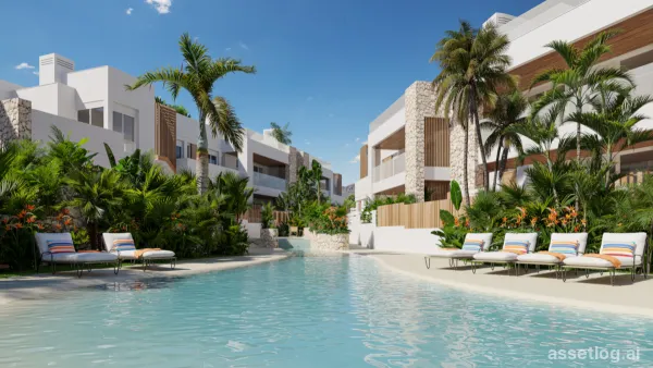 Located in the charming setting of San Juan de los Terreros, this exclusive residential complex offers a limited sele…