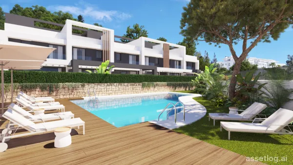 21 Reihenhäuser in Las Lagunas de Mijas – moderne Wohnanlage am Meer