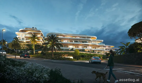 Wohnkomplex in Las Lagunas de Mijas mit 51 Immobilien – Apartments und Einfamilienhäuser mit Meerblick