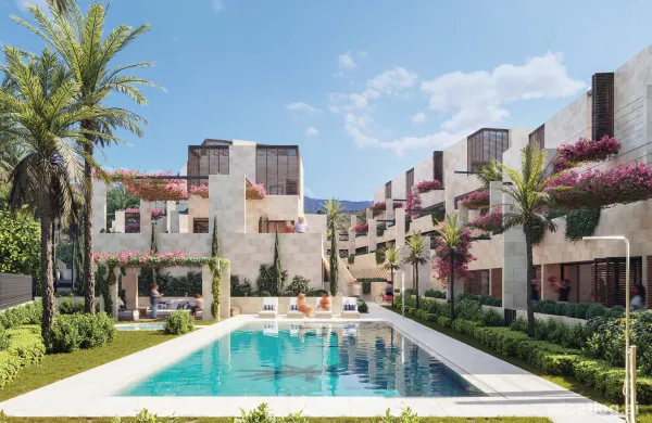 Nachází se v půvabném městě Estepona, tento exkluzivní bytový komplex nabízí výběr z 23 nemovitostí včetně...