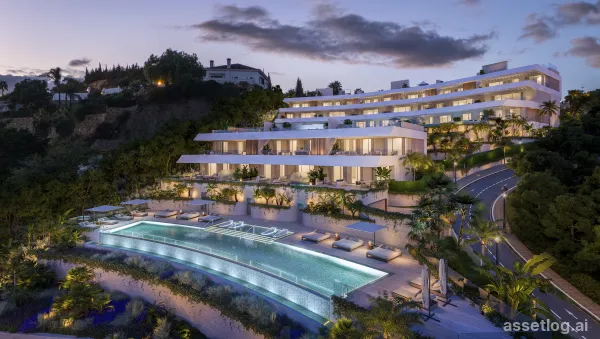 Located in prestigious Marbella, this exclusive residential complex offers a selection of 13 properties including apa…