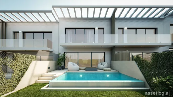 Located in Las Lagunas de Mijas, this exclusive residential complex offers a selection of 14 semi-detached and terrac…