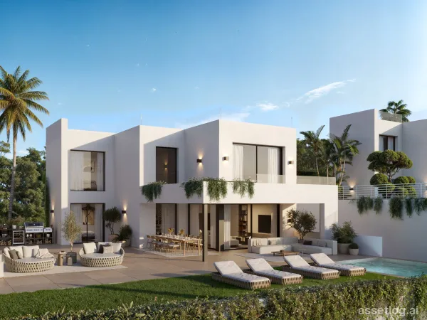 Located in the charming town of Mijas, this villa offers an exceptional living experience with sea views