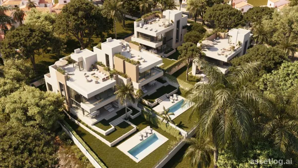 Umístěné v prestižní oblasti Marbella, tyto exkluzivní vily nabízejí luxusní a pohodlné prostředí