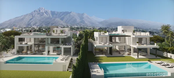 Nacházejí se v prestižní oblasti Marbella, tyto exkluzivní vily nabízejí bezkonkurenční životní zkušenost