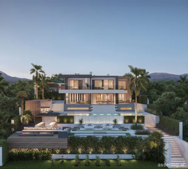 Exklusive Villen in Las Lagunas de Mijas mit Meerblick
