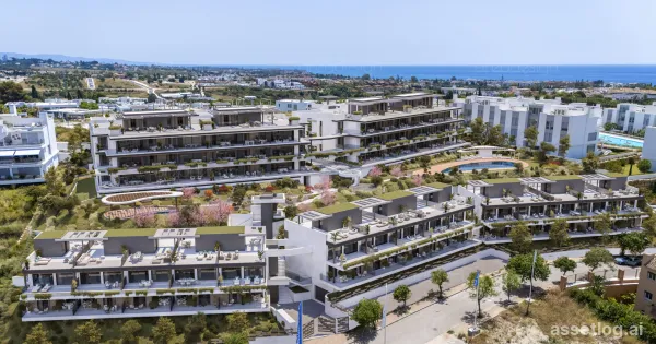 Nachází se v okouzlujícím městě Estepona, tato exkluzivní kolekce 14 bungalovů nabízí jedinečné obytné prostředí…