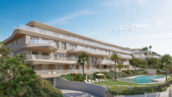 Located in Las Lagunas de Mijas, this exclusive collection of apartments and ground floors offers a unique living exp…