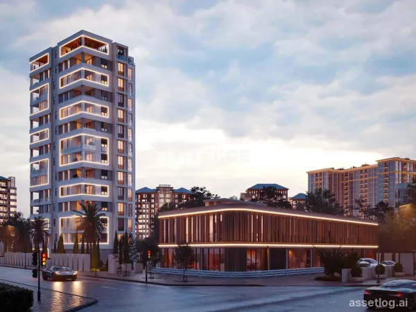 Apartmány v komplexu s blízkostí denních služeb v Mersinu