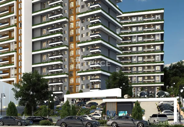 Nové stylové apartmány v komplexu v Çayyolu Ankara