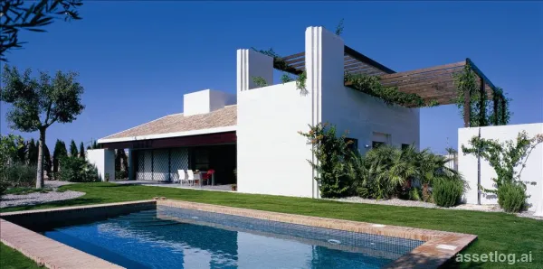 Einfamilienhaus mit Pool und Solarium in Peraleja Golf