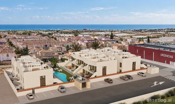 Wunderschöne Bungalows in Pilar de la Horadada – 2- oder 3-Zimmer mit Terrasse und Solarium