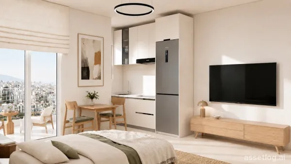 Flat 26 m² on the Olympic Coast