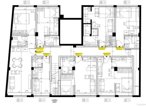 Byt 200 m² v Thessaloniki